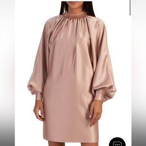 Trina Turk Terrestrial Satin mini dress